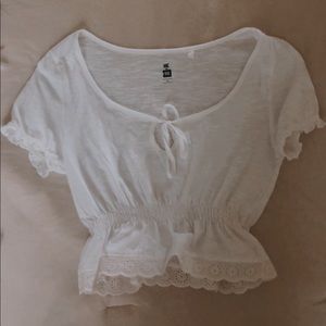 white top